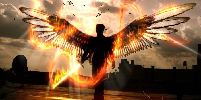 2560x1440 angel, Sword Wallpapers HD / Desktop and Mobile Backgrounds