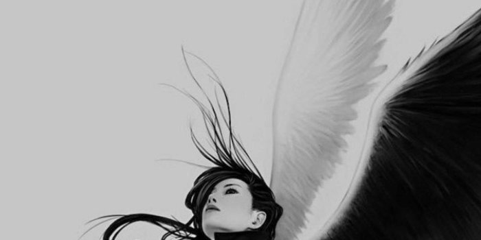 2160x3840 Angel Wings Sword HD wallpaper