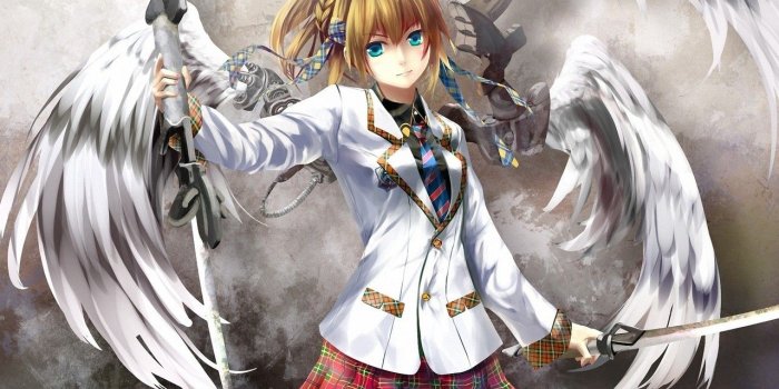 1280x800 Angel with her sword wallpaper - Anime wallpapers - #12743