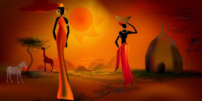 1680x1050 8426 hd african art wallpaper