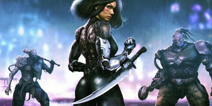 1332x850 Wallpaper ass, girl, fiction, sword, blade, costume, cyborg