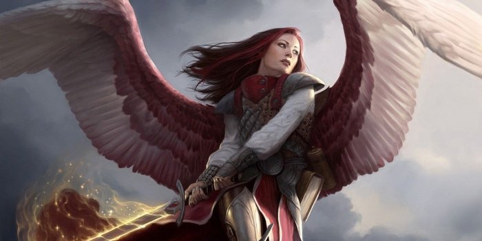 1280x800 An angel with a sword wallpapers and images - wallpapers, pictures