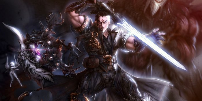 1920x1080 pc Game, Creative Arts, Angel, Warrior With a Demonic Sword, Anime