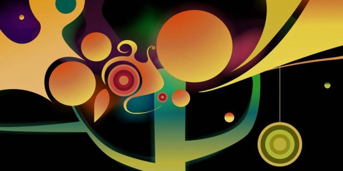 1440x2560 Hd Tree Circle Orange Black Motorola Moto Wallpapers - African Art