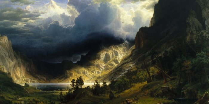 1244x700 Picture painting nature mountains overcast beautiful people mountain