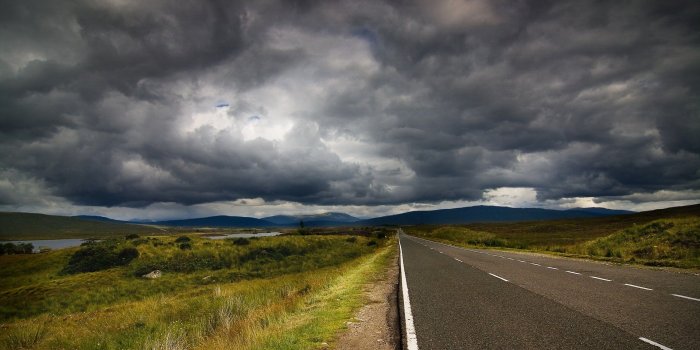 1920x1080 clouds, landscapes, grass, fields, roads, overcast, skyscapes