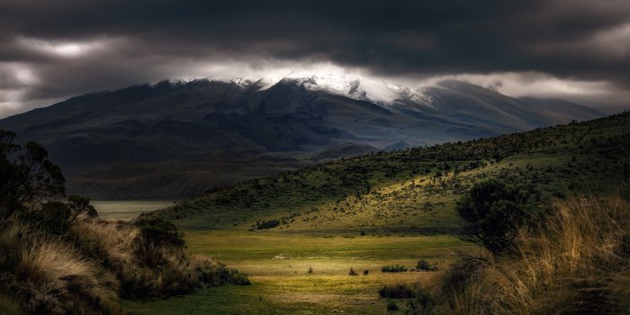 6885x4534 Photography of Mountains Under Cloudy Sky · Free Stock Photo