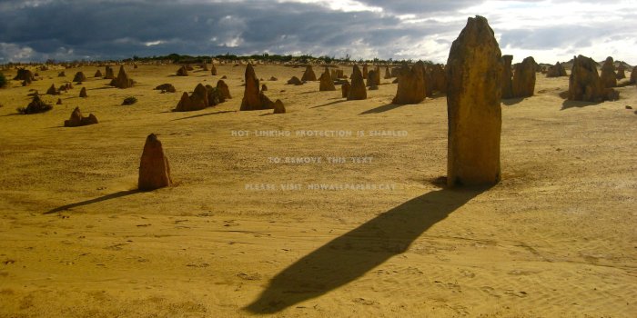 3264x1832 the pinacles rock nature overcast beautiful