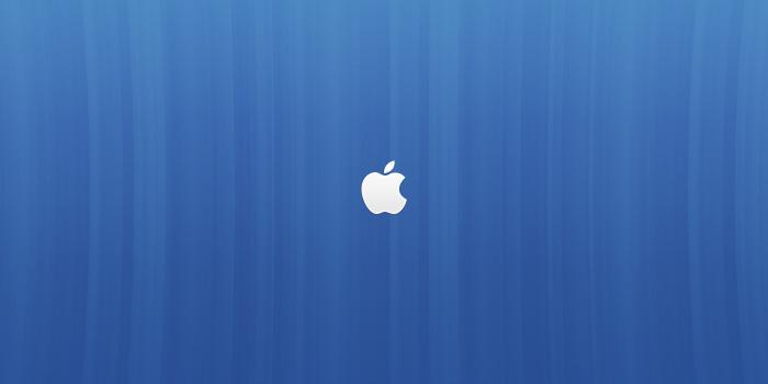 2560x1600 Apple logo on gradient background wallpaper Gallery