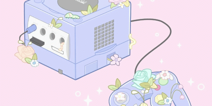 750x1334 Flowering GameCube background. | Kawaii in 2019 | Kawaii wallpaper