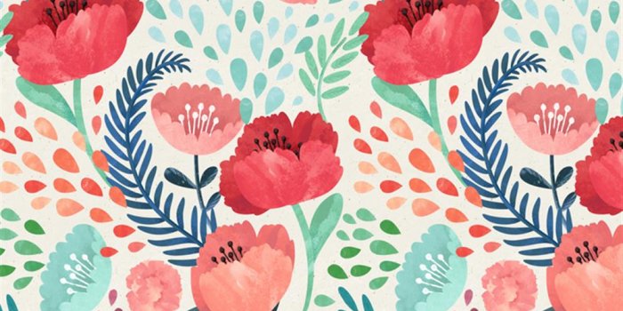 1000x1000 Anewall Rose Red Modern Classic Crimson Floral Removable Wallpaper