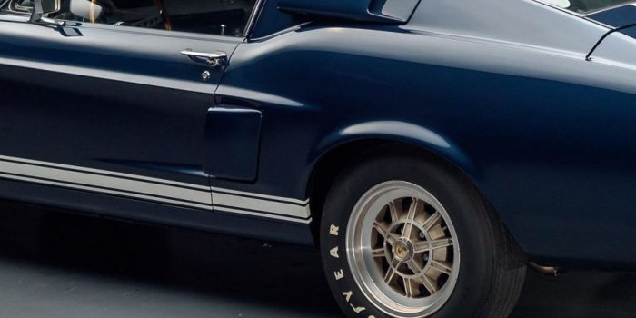 950x1534 Download 950x1534 Wallpaper Rear, Sports Lines, Shelby Gt500, Navy