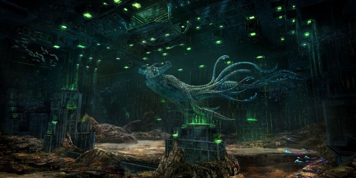 1600x900 Sea Emperor Leviathan, Subnautica | Contraband in 2019 | Subnautica