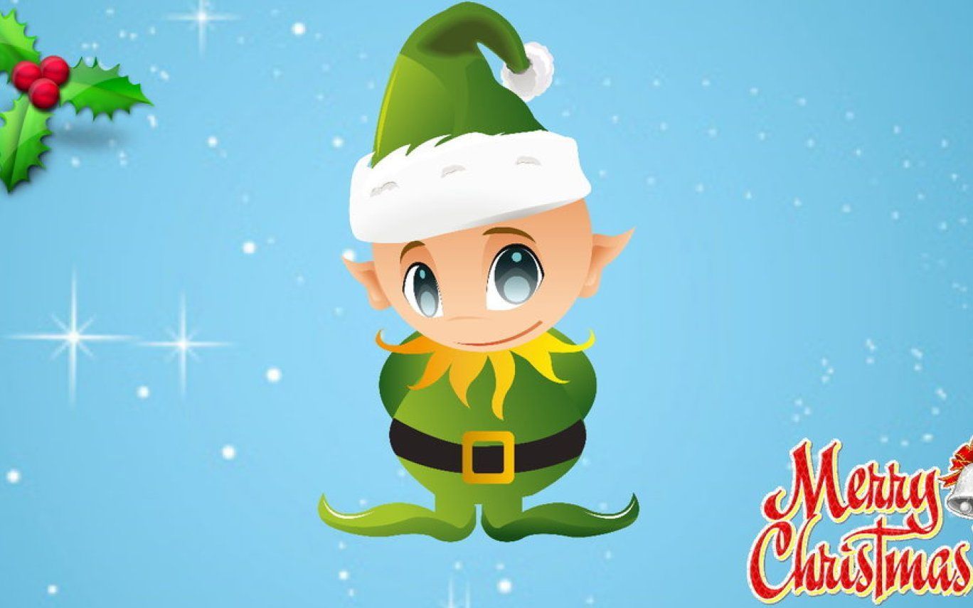 1368x855 Christmas Elves Wallpapers