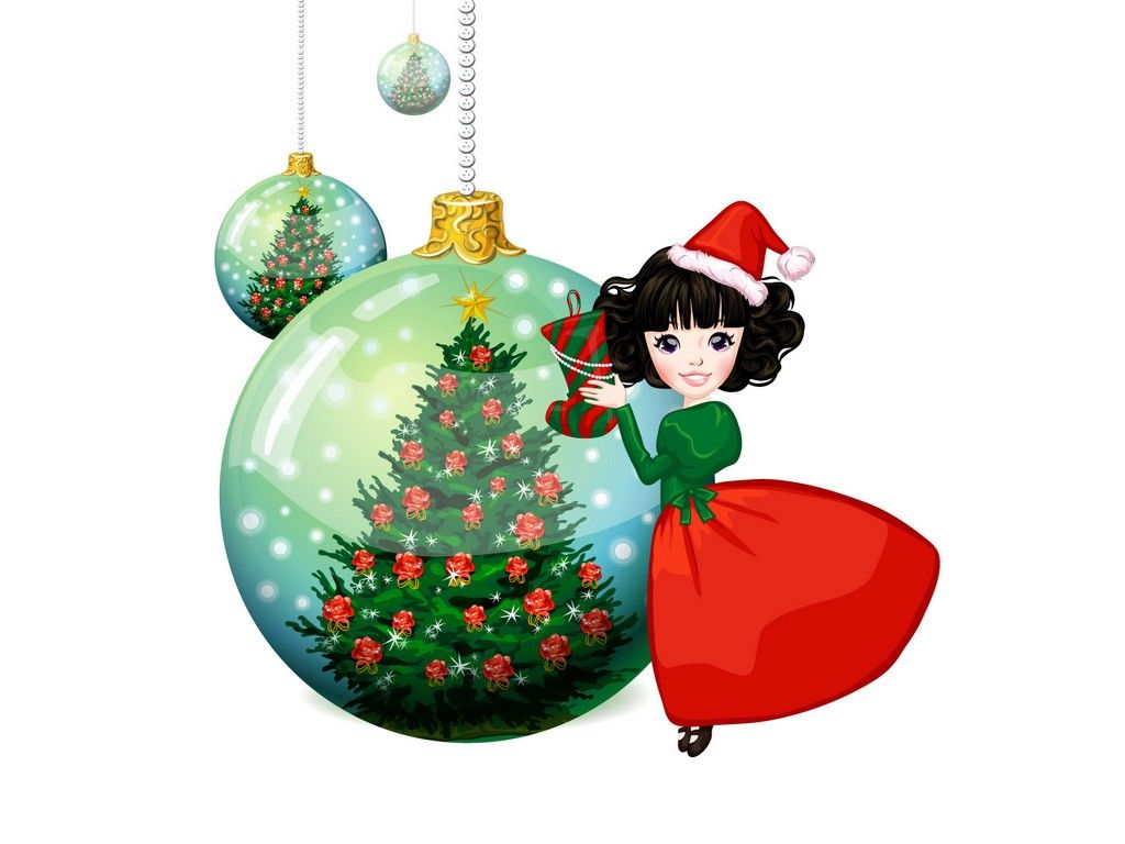 1024x768 ImageSpace - Christmas Elf Wallpaper | gmispace.com