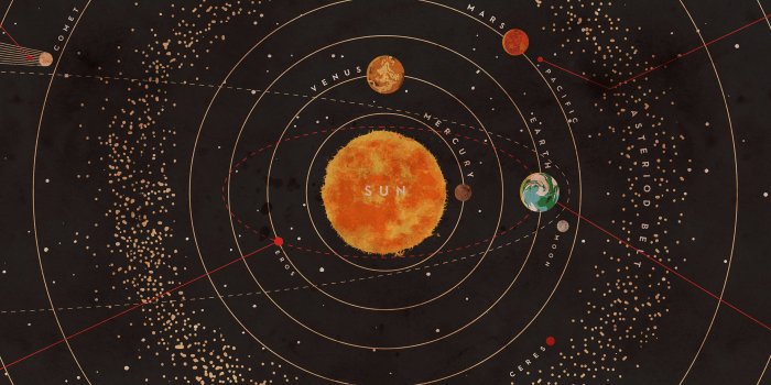 2732x2732 ar62-solar-system-space-art-cover-red-wallpaper