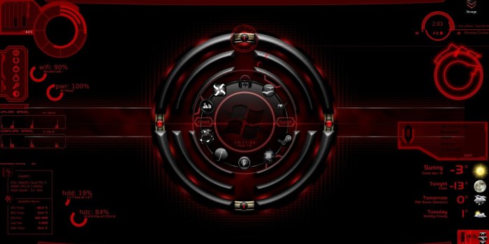 1920x1080 72+ Alienware Red Wallpapers on WallpaperPlay