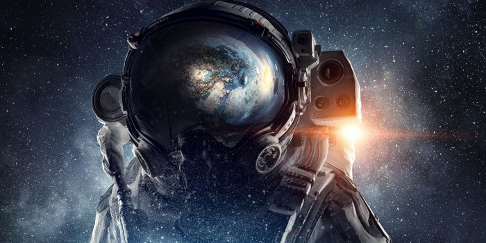 3840x2160 Astronaut Galaxy Space Stars Digital Art 4k Wallpaper - Iphone Xs