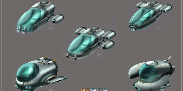 1920x1080 Seamoth artwork | Subnautica | Subnautica concept art, Concept art