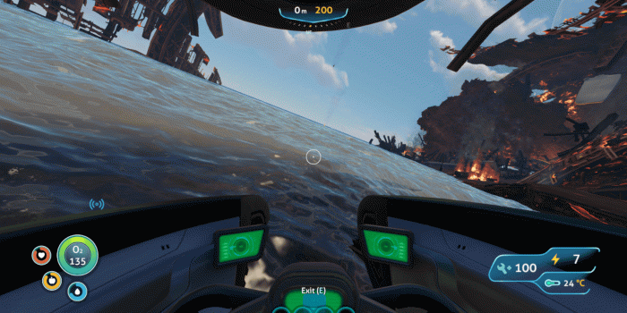 1920x1080 Seamoth stuck on aurora wreck :( - Album on Imgur