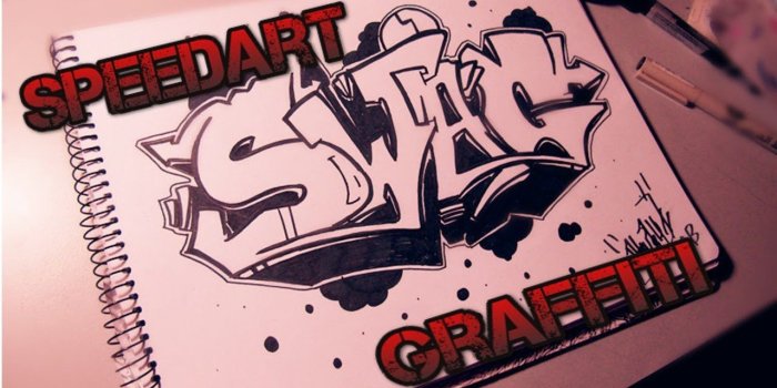 1280x720 SpeedArt Swag Graffiti