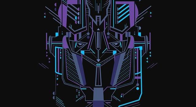 640x1385 Transformer logo two art illust iPhone X Free Download
