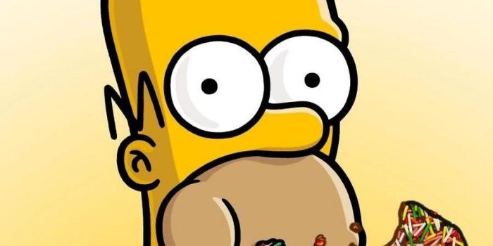 1000x1113 Homer Simpson Eating Donuts Pictures