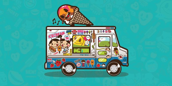 1920x1200 Download the Ice Cream Sneaker Truck Wallpaper, Ice Cream Sneaker