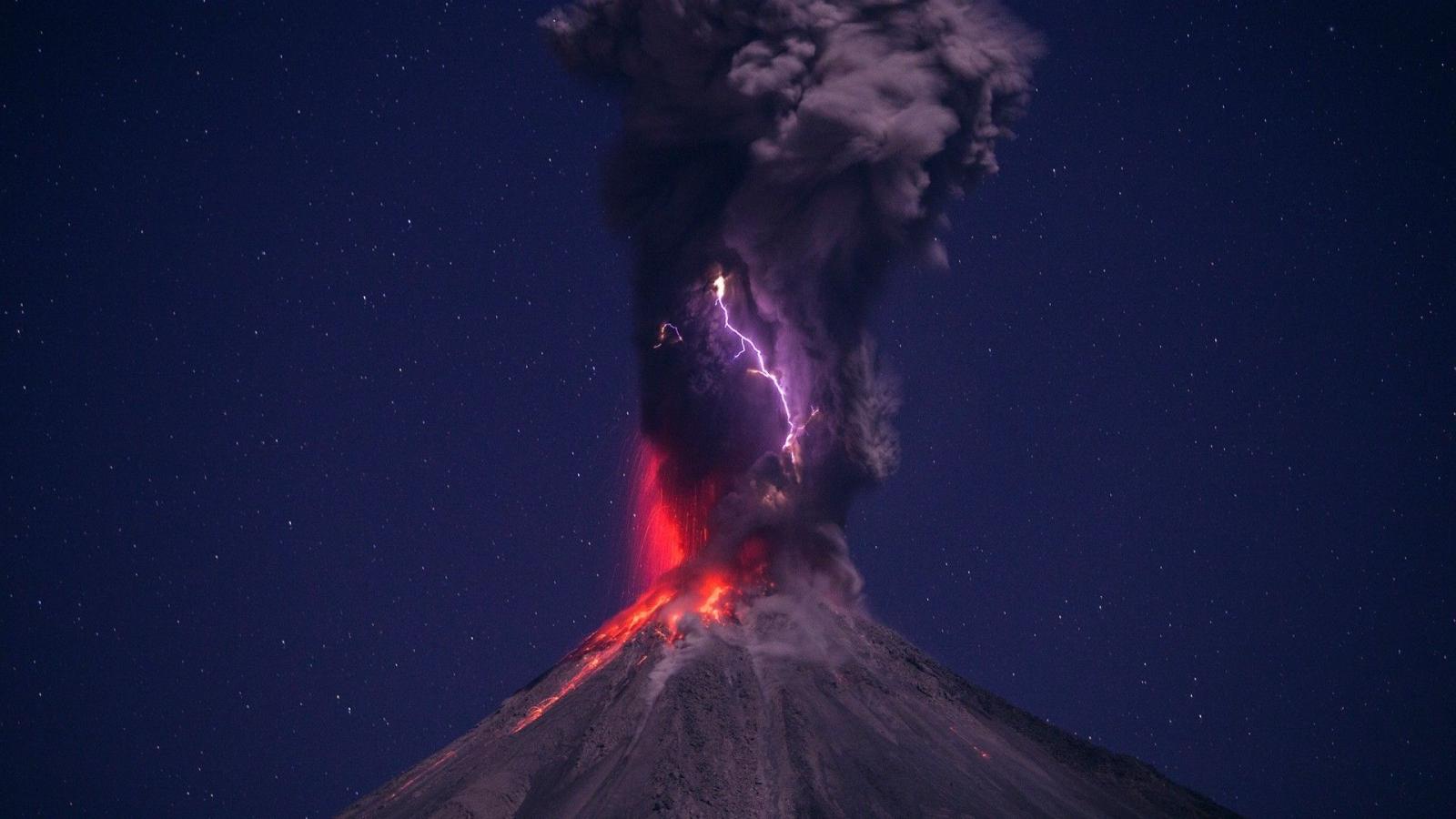 1920x1080 Download hd wallpapers of 205539-nature, Landscape, Volcano, Lava