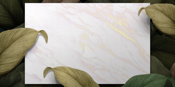 1200x800 Download premium illustration of White marble patterned paper on tropical