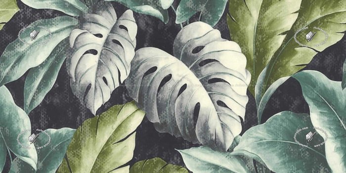 3000x3000 Tropical leaves wallpaper texture seamless 20933