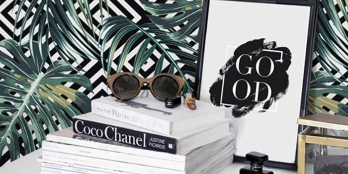 1024x768 Chic Ways to Decorate with Tropical Wallpaper