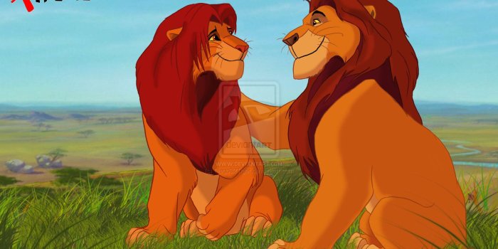 1600x1067 The Lion King Mufasa and Simba HD Wallpaper Image for PC - Cartoons