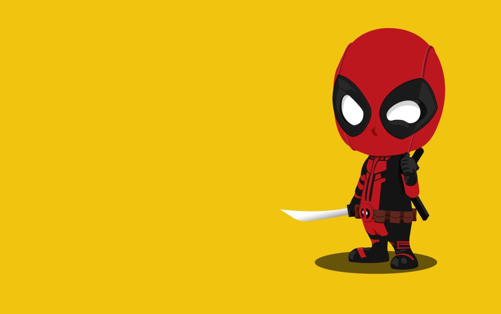 1920x1204 Kid Deadpool Minimalism, HD Superheroes, 4k Wallpapers, Images