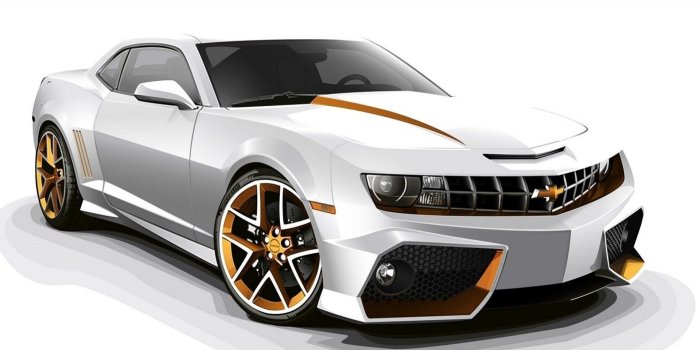 1920x1080 Chevrolet Camaro White 3D HD Car Wallpapers | HD Wallpapers