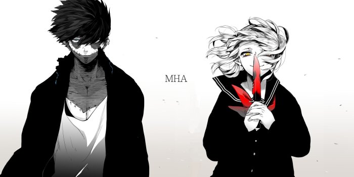 2680x1364 79+ Black Anime Wallpapers on WallpaperPlay