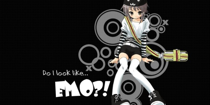 1024x768 78+] Emo Anime Wallpapers on WallpaperSafari