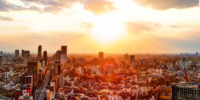 2234x3973 Sunrise-in-Tokyo-iPhone-Wallpaper | iPhone Wallpapers in 2019