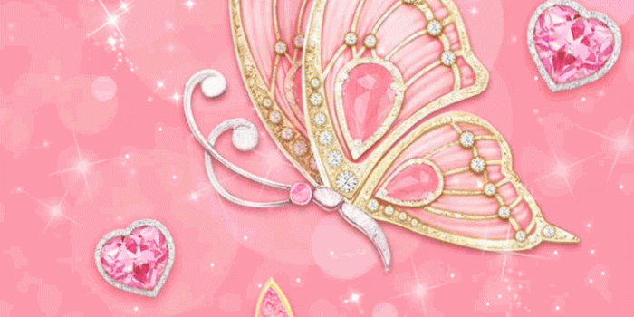 720x1280 lovely pink butterfly live wallpaper pink diamond butterflies