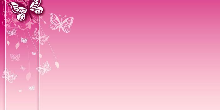 1400x850 Pink Butterfly Backgrounds