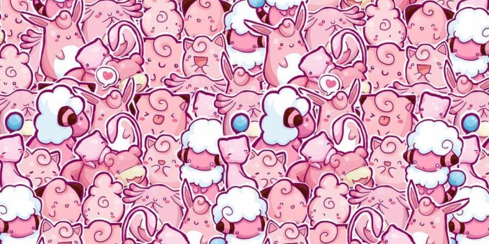 999x799 Pink Pokemon Wallpaper by PeterPan-Syndrome | Classy