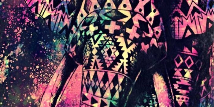 720x1280 Tribal Elephant Galaxy Wallpaper #androidwallpaper #iphonewallpaper