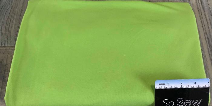 2048x1536 Solid Lime Green -Cotton Modal Spandex - By the yard