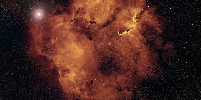 4000x3000 Orange and black nebula, space, digital art, space art, Elephant