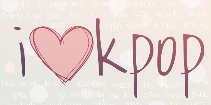 1366x768 I LOVE KPOP WALLPAPER - (#71189) - HD Wallpapers - [wallpapersinhq
