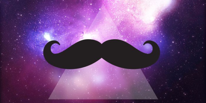 1191x670 Galaxy Mustache Wallpaper - 52DazheW Gallery