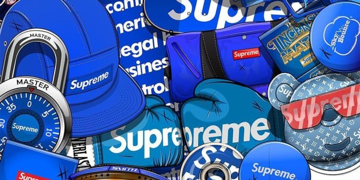 1080x1080 Blue Supreme Wallpapers - Top Free Blue Supreme Backgrounds