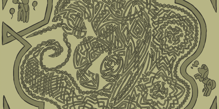 900x900 Simple celtic knot wallpaper
