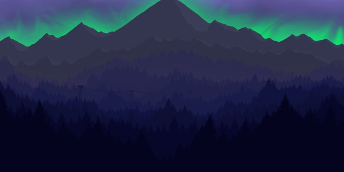 1900x1080 Mountain illustration, digital art, nature, Firewatch HD wallpaper