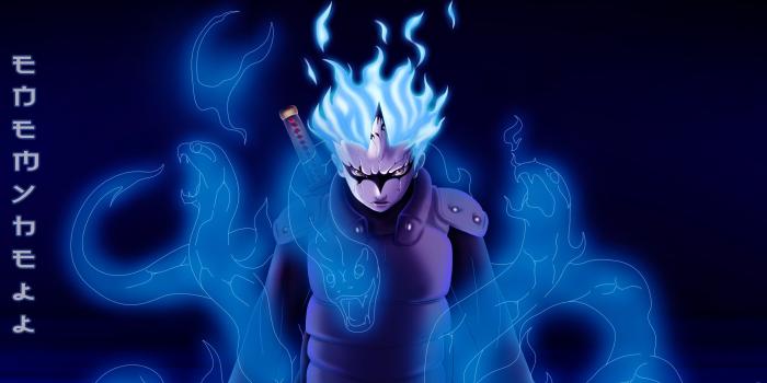 3000x1610 Download wallpaper from anime Boruto with tags: MacBook Air, Mitsuki